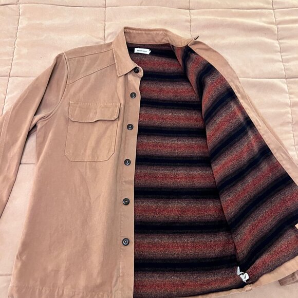 Taylor Stitch Lined Shop Shirt / Shirt Jac Tobacco / 44 XL - Picture 6 of 13